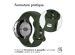 imoshion Bracelet en silicone Google Pixel Watch / Watch 2 / Watch 3 (41 mm) - Taille L - Vert foncé