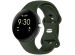 imoshion Bracelet en silicone Google Pixel Watch / Watch 2 / Watch 3 (41 mm) - Taille L - Vert foncé