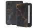 imoshion Slim Soft Sleepcover Kobo Clara 2E / Tolino Shine 4 - Black Marble