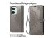 imoshion Etui de téléphone portefeuille Mandala OnePlus Nord 3 - Gris