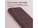 imoshion Coque arrière EasyGrip iPhone SE (2022 / 2020) / 8 / 7 - Aubergine