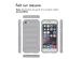 imoshion Coque arrière EasyGrip iPhone SE (2022 / 2020) / 8 / 7 - Gris