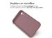 imoshion Coque arrière EasyGrip iPhone Xr - Violet