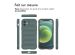 imoshion Coque arrière EasyGrip iPhone 12 - Vert foncé