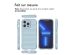 imoshion Coque arrière EasyGrip iPhone 13 Pro - Bleu clair