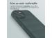 imoshion Coque arrière EasyGrip iPhone 14 - Vert foncé