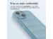 imoshion Coque arrière EasyGrip iPhone 14 - Bleu clair