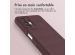 imoshion Coque arrière EasyGrip Samsung Galaxy A13 (4G) - Aubergine