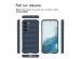 imoshion Coque arrière EasyGrip Samsung Galaxy S23 Plus - Bleu foncé