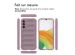 imoshion Coque arrière EasyGrip Samsung Galaxy A34 (5G) - Violet