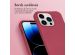 imoshion Coque de couleur avec cordon amovible iPhone 14 Pro - Rouge foncé