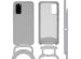 imoshion Coque de couleur avec cordon amovible Samsung Galaxy S20 - Gris