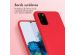 iMoshion Coque de couleur avec cordon amovible Samsung Galaxy S20 - Rouge