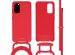 iMoshion Coque de couleur avec cordon amovible Samsung Galaxy S20 - Rouge