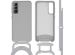 imoshion Coque de couleur avec cordon amovible Samsung Galaxy S21 - Gris