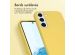 imoshion Coque de couleur avec cordon amovible Samsung Galaxy S22 - Jaune