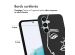 iMoshion Coque Design Samsung Galaxy A54 (5G) - Visage abstrait - Noir