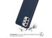 imoshion Coque Brushed Samsung Galaxy A33 - Bleu foncé