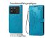 iMoshion Etui de téléphone portefeuille Mandala Xiaomi Poco X6 Pro - Turquoise