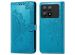 iMoshion Etui de téléphone portefeuille Mandala Xiaomi Poco X6 Pro - Turquoise