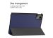 iMoshion Coque tablette rigide Trifold Lenovo Tab M11 - Bleu foncé