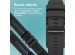 imoshion Bracelet QuickFit® en silicone - Connexion Garmin Watch 22 mm - Noir