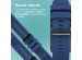 imoshion Bracelet QuickFit® en silicone - Connexion Garmin Watch 22 mm - Bleu foncé