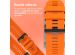 imoshion Bracelet QuickFit® en silicone - Connexion Garmin Watch 26 mm - Orange