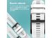 imoshion Bracelet QuickFit® en silicone - Connexion Garmin Watch 26 mm - Blanc