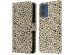 imoshion Étui de téléphone portefeuille Design Motorola Moto G04 / G24 - Black And White Dots