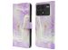 imoshion Étui de téléphone portefeuille Design Xiaomi Poco X6 Pro - Purple Marble