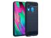 imoshion Coque Brushed Samsung Galaxy A40 - Bleu foncé