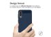 imoshion Coque Brushed Samsung Galaxy A50 / A30s - Bleu foncé