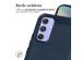 imoshion Coque Brushed Samsung Galaxy A54 (5G) - Bleu foncé