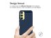 imoshion Coque Brushed Samsung Galaxy A35 - Bleu foncé