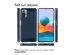 imoshion Coque Brushed Xiaomi Redmi Note 10 (5G) - Bleu foncé