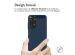 imoshion Coque Brushed Xiaomi Redmi Note 11 (4G) / Note 11S (4G) - Bleu foncé