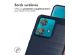 imoshion Coque Brushed Motorola Edge 40 Neo - Bleu foncé