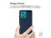 imoshion Coque Brushed Motorola Edge 40 Neo - Bleu foncé