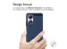 imoshion Coque Brushed Oppo A58 (4G) - Bleu foncé