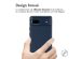 imoshion Coque Brushed Google Pixel 6a - Bleu foncé