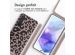 iMoshion Coque design en silicone avec cordon Samsung Galaxy A55 - Animal Pink