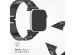 Selencia Bracelet à maillons scintillants pour Apple Watch Series 1-9 / SE - 38/40/41 mm / Series 10 - 42 mm - Noir