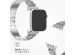 Selencia Bracelet à maillons scintillants pour Apple Watch Series 1-9 / SE - 38/40/41 mm / Series 10 - 42 mm - Argent