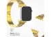 Selencia Bracelet à maillons scintillants pour Apple Watch Series 1-9 / SE - 38/40/41 mm / Series 10 - 42 mm - Or