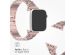 Selencia Bracelet à maillons scintillants pour Apple Watch Series 1-9 / SE - 38/40/41 mm / Series 10 - 42 mm - Rose