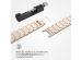 Selencia Bracelet à maillons scintillants pour Apple Watch Series 1-9 / SE - 38/40/41 mm / Series 10 - 42 mm - Champagne Or