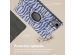 imoshion Coque tablette Design rotatif à 360° Lenovo Tab M11 - White Blue Stripes