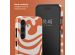 Selencia Coque arrière Vivid Samsung Galaxy S24 Plus - Dream Swirl Orange