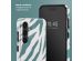 Selencia Coque arrière Vivid Samsung Galaxy S24 Plus - Colorful Zebra Pine Blue